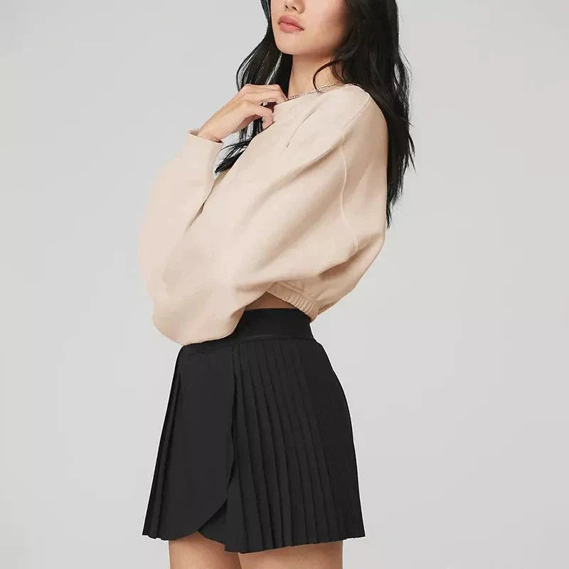 Stylish Cotton Cropped Hoodie for Women in the UK - Chic, Comfortable, and Versatile Autumn/Winter Wardrobe Staple