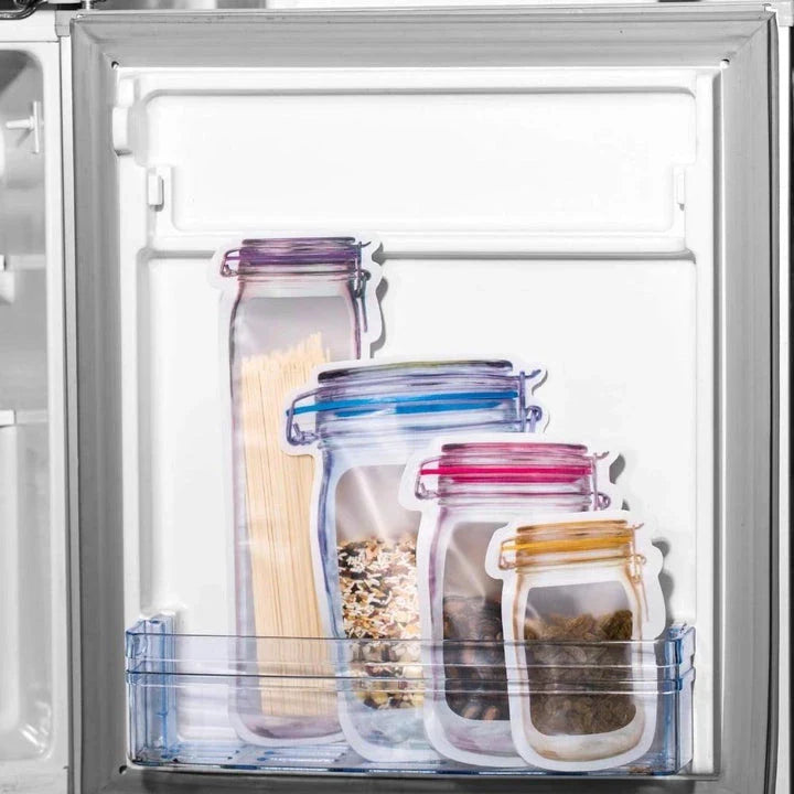 Portable Jar Storage Bag Set - Premium quality storage containers for preserving homemade foods in British kitchens