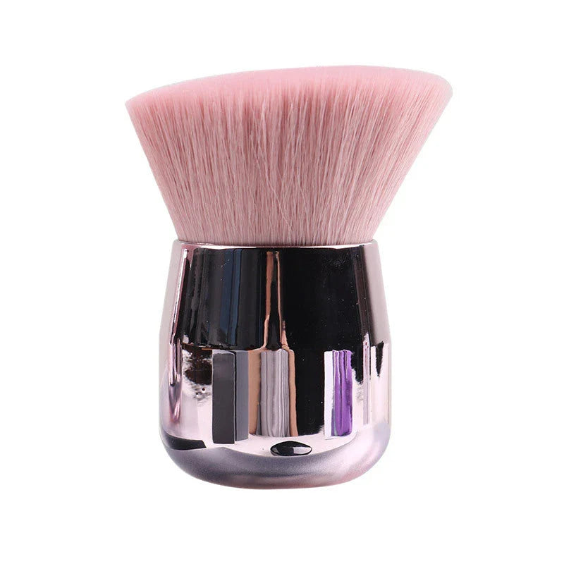 Elegantly Designed Rose Gold Pink Makeup Brush for Flawless Makeup Application