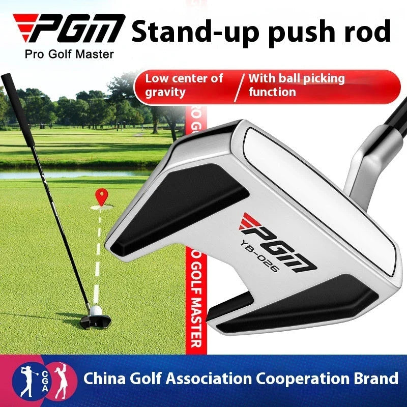 Premium golf putter with low centre of gravity for stable, consistent putting on the green