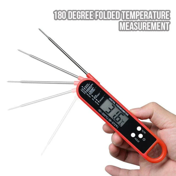 Premium Digital Kitchen Thermometer with Precision Probe - Accurate temperature readings for perfect cooking results