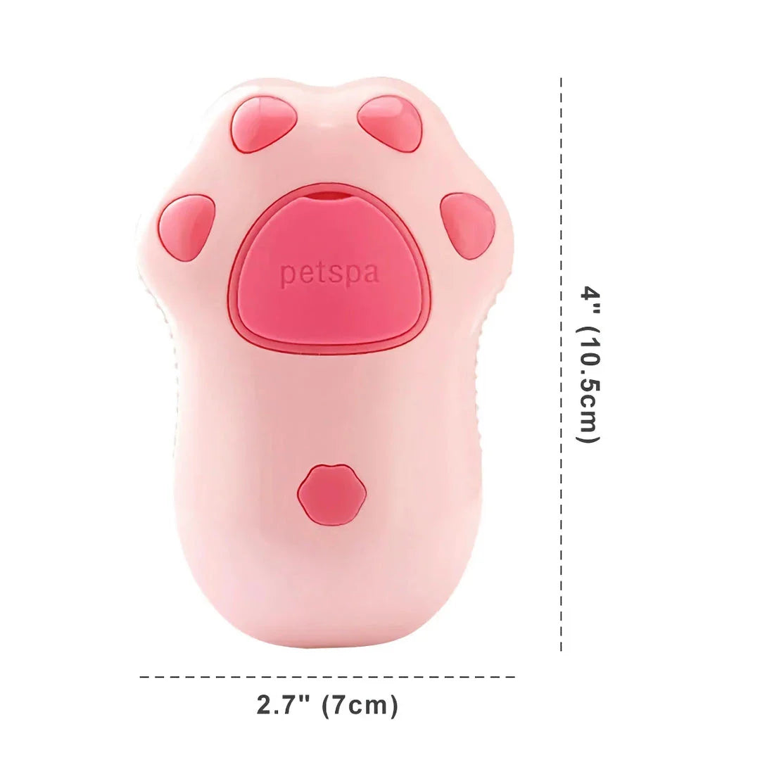 Premium 3-in-1 Electric Grooming Brush for Dogs and Cats, with self-cleaning function and soothing spray feature