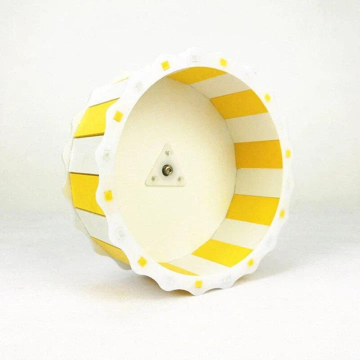 Premium PVC Hamster Wheel with 14.5 cm diameter for energetic exercise and activity