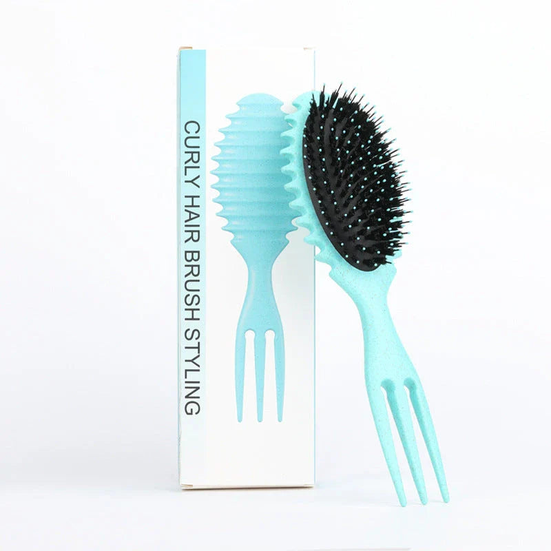 Premium Curl-Defining Hair Styling Brush for Effortless, Salon-Quality Curls