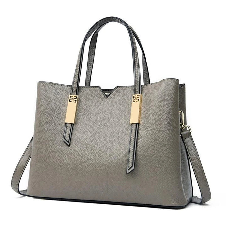 Premium cowhide crossbody handbag in various colour options, featuring a stylish and versatile design for discerning middle-aged shoppers