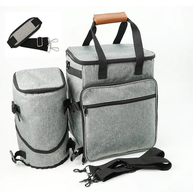 Airline-approved pet travel backpack made of durable nylon with multiple pockets for organised storage and adjustable straps for comfortable carrying