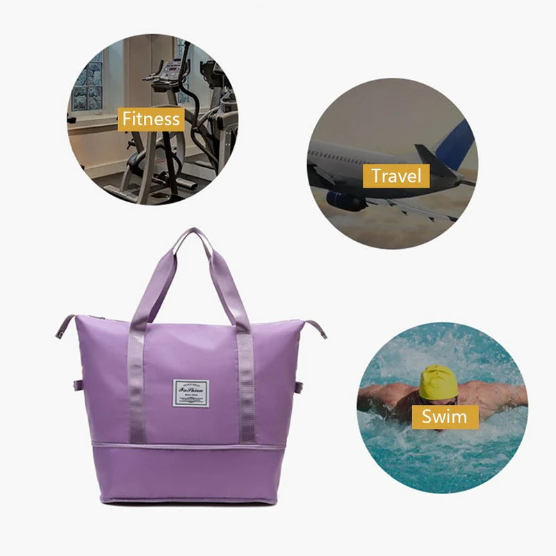 GiftHome UK Spacious Travel Bag for Fitness & Outdoor Activities