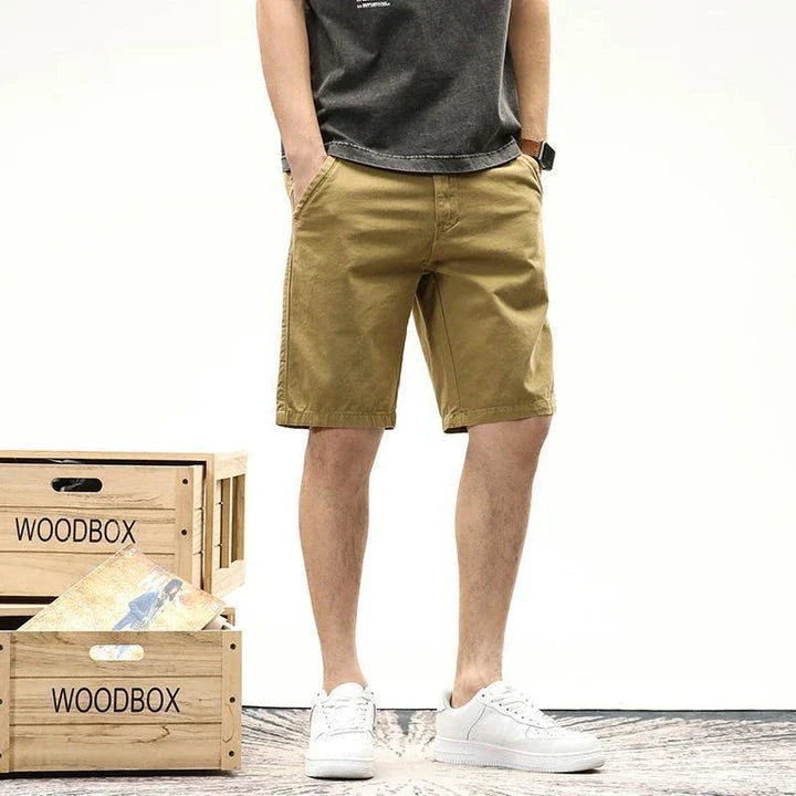 Premium casual trousers for British gentlemen, crafted with mink fabric and medium elastic waistband for comfort and style