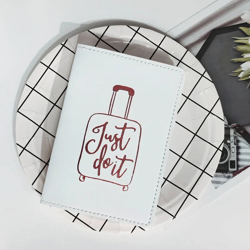 GiftHome UK Stylish PU Leather Passport Cover for Discerning Travellers