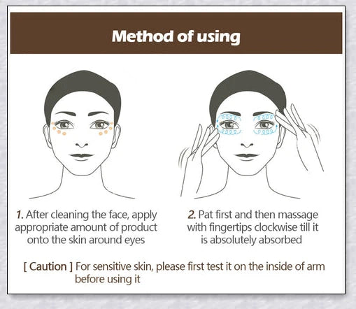 Magic Eye Cream that instantly reduces bags, dark circles, and wrinkles in 28 seconds for radiant, youthful-looking eyes
