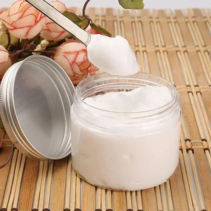 Premium 10-piece set of clear plastic storage jars with aluminium lids for organising cosmetics, food, and household items