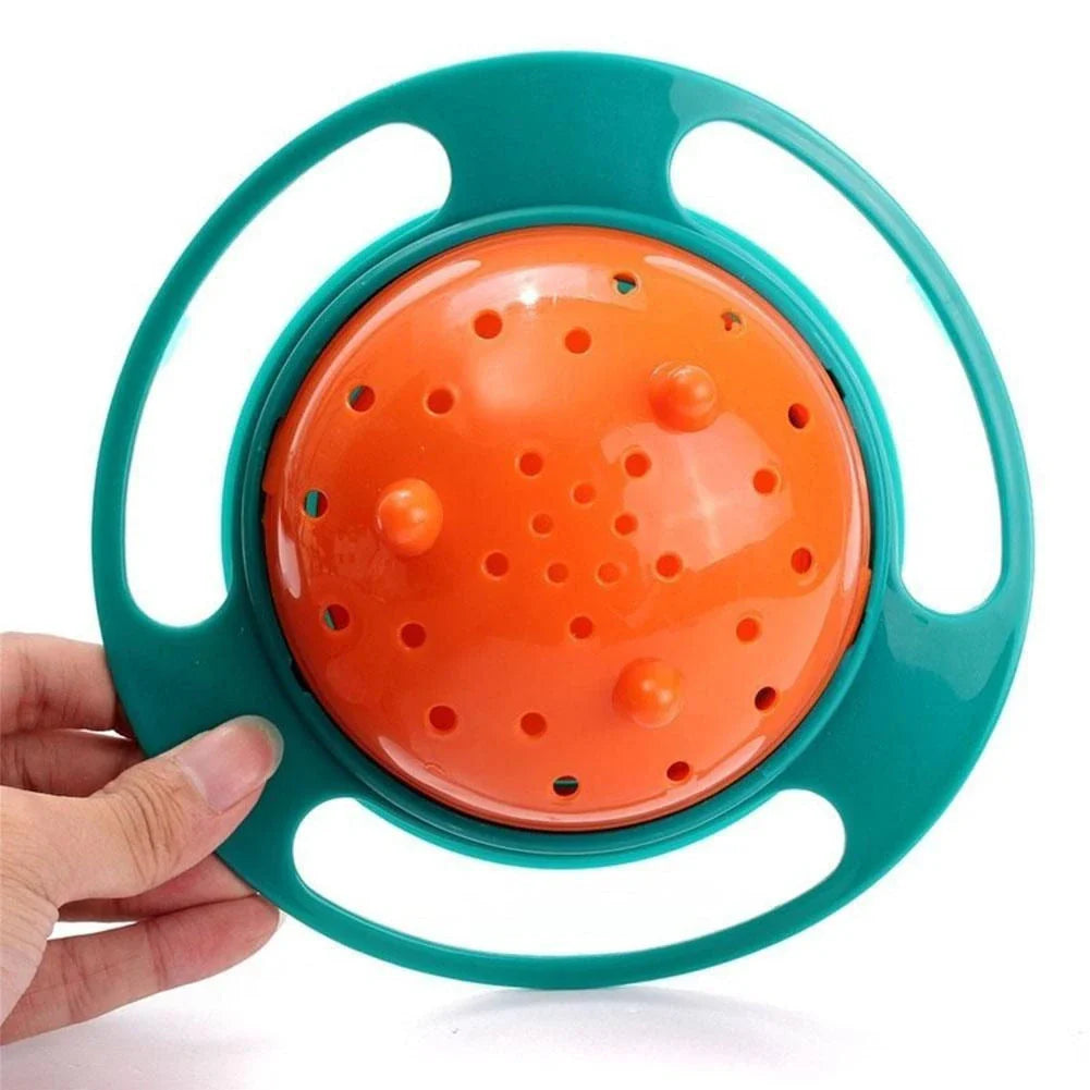 Trendha 360° Spill-Proof Gyroscopic Toddler Feeding Bowl in Pink