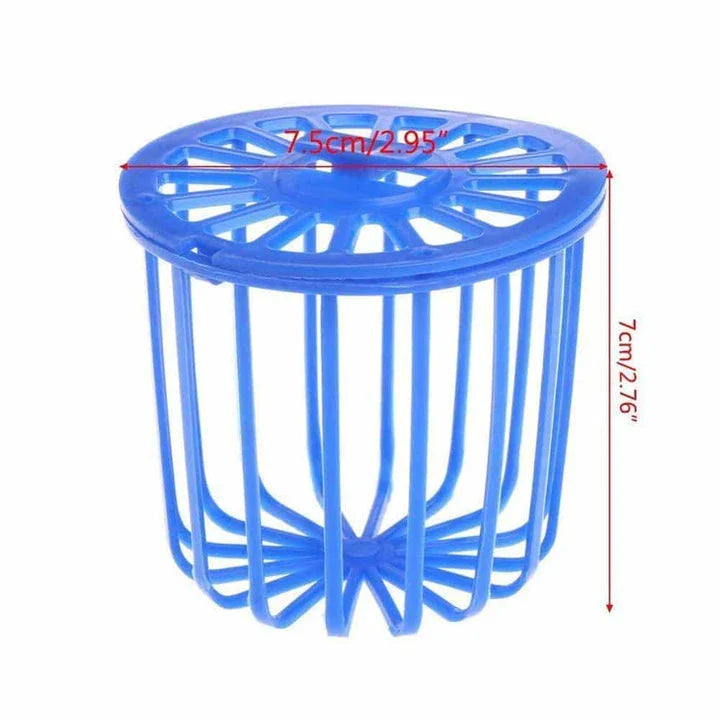 Premium Bird Feeder with Stylish Cage Design - Durable Plastic Construction, Compact Size, Attracts Garden Birds