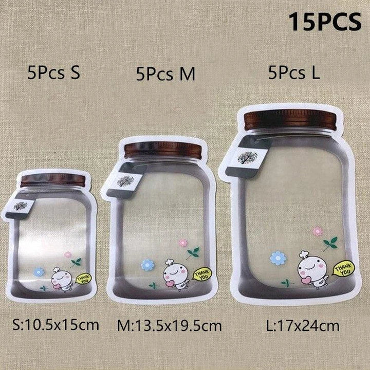 GiftHome UK Portable Jar Storage Bag Set - Premium Quality Preserved Food Containers for British Homes