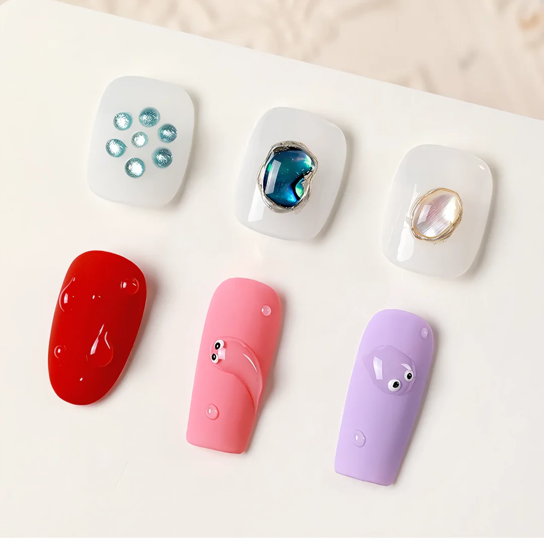 Trendha Clear Water Drop Wave Gel Nail Polish with Mesmerising Water Drop Effect