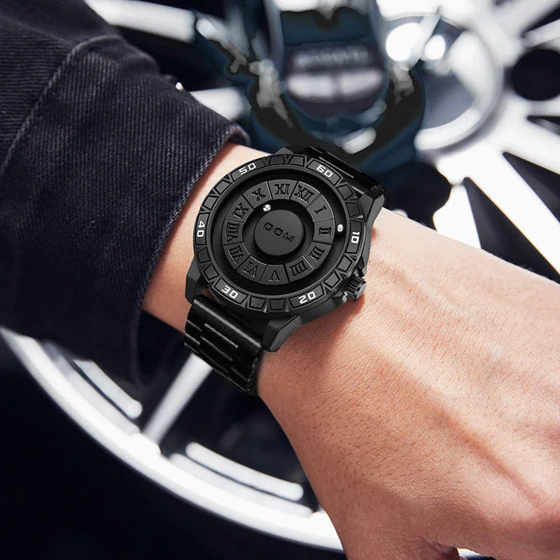 A sophisticated magnetic suspension waterproof watch with a sleek and personalised design