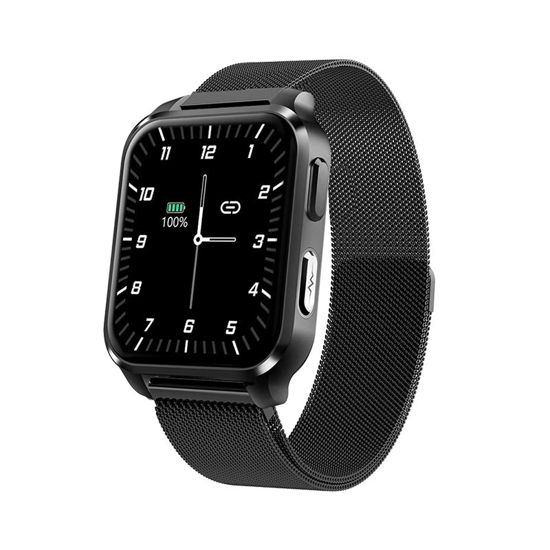 Premium ECG health and fitness smartwatch with advanced monitoring features for heart rate, blood pressure, and more