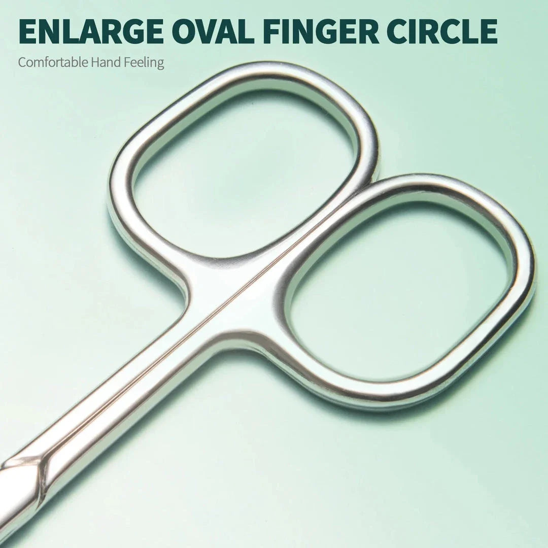 Precision Cuticle Scissors with polished blades and comfortable grip for professional-quality nail care