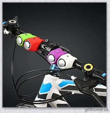 Premium Bicycle Electronic Bell with Loud Horn and Siren - Durable Aluminium Alloy Design for All-Weather Use