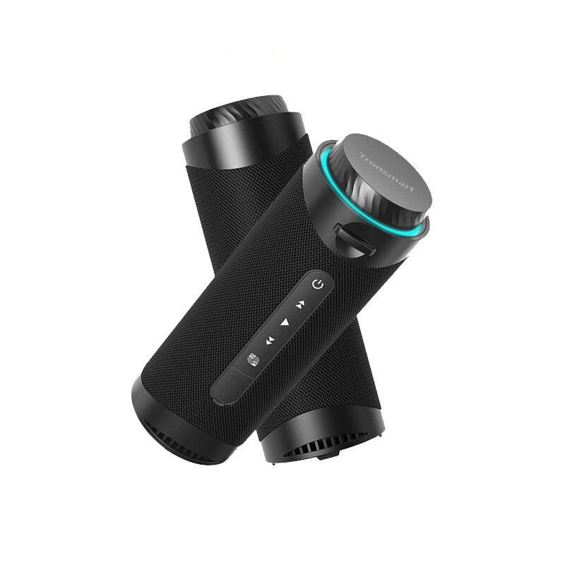 Immersive 360-degree surround sound Bluetooth speaker with vibrant LED light show for enhanced audio-visual experience
