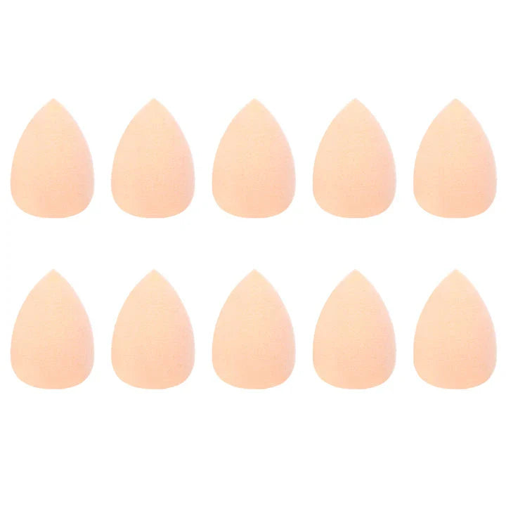 Premium 10-Piece Mini Makeup Sponge Set for Flawless Makeup Application