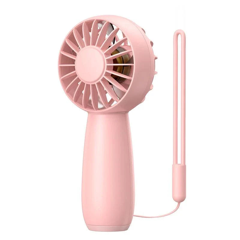 Mini Portable USB Electric Fan with Rechargeable Battery and Adjustable Speeds for Cooling Comfort