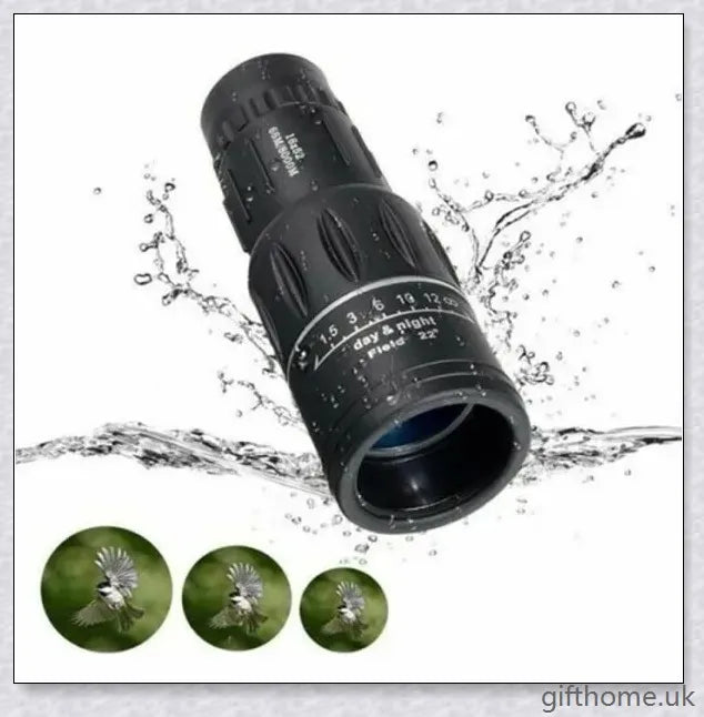 Premium 16X52 high-powered monocular with 52mm objective lens for long-range outdoor viewing and exploration