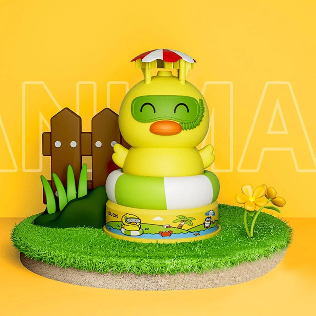 Adorable animal-shaped rotating water sprinkler toy with 360-degree water spray and customisable design