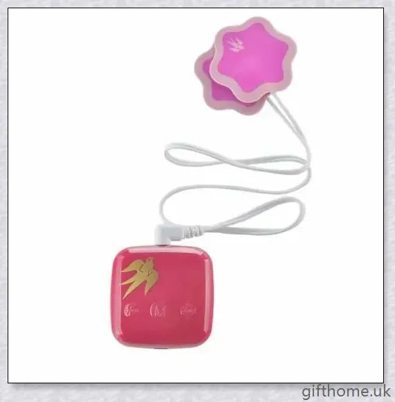 A compact, rechargeable women's period pain relief massager featuring silicone and ABS materials for effective, drug-free menstrual cramp treatment.