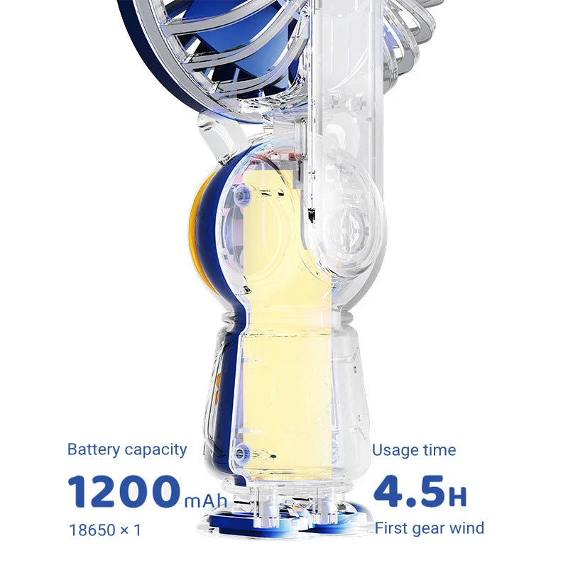 GiftHome UK Portable Mini Hand Fan: Refreshing Cooling Companion for UK Summers