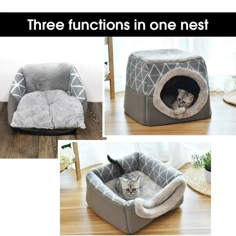 GiftHome UK Cosy Cat Bed: Luxurious Retreat for Your Feline Friend