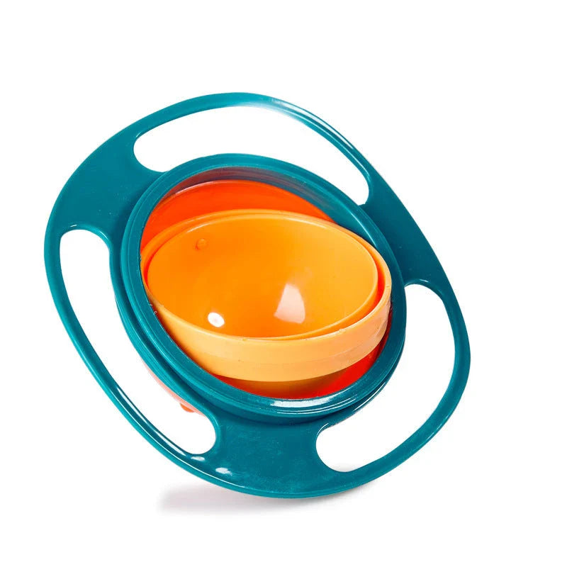Trendha 360° Spill-Proof Gyroscopic Toddler Feeding Bowl in Pink