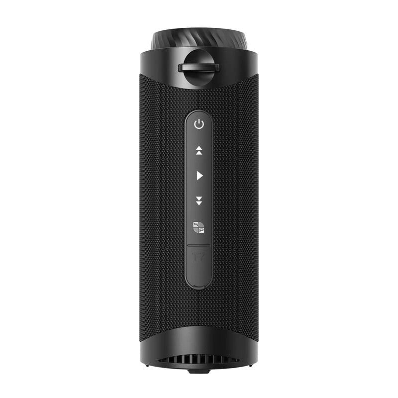 Immersive 360-degree surround sound Bluetooth speaker with vibrant LED light show for enhanced audio-visual experience