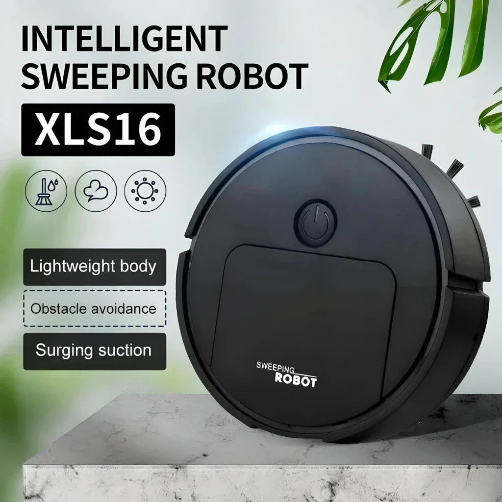 Automatic Sweeping Robot Suction Sweeper - An intelligent 3-in-1 robotic vacuum cleaner for effortless floor cleaning