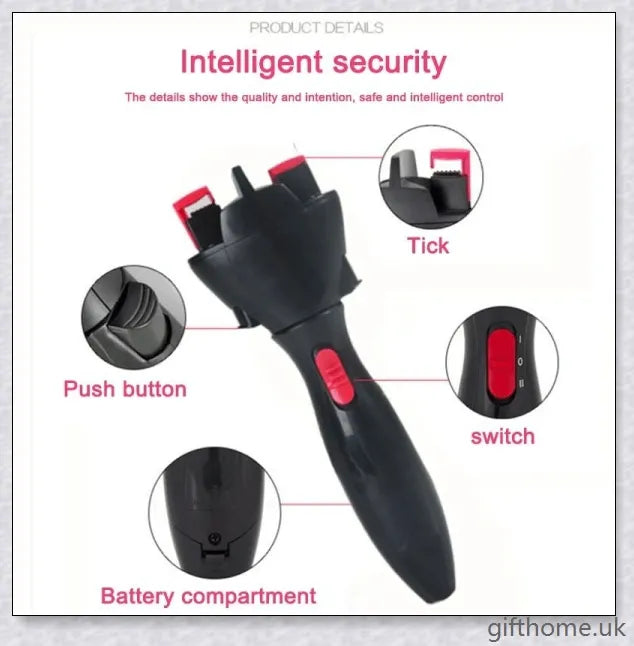 Innovative Braid Maker hair styling tool with automatic hair twisting and 360-degree rotation for effortless, salon-quality braids