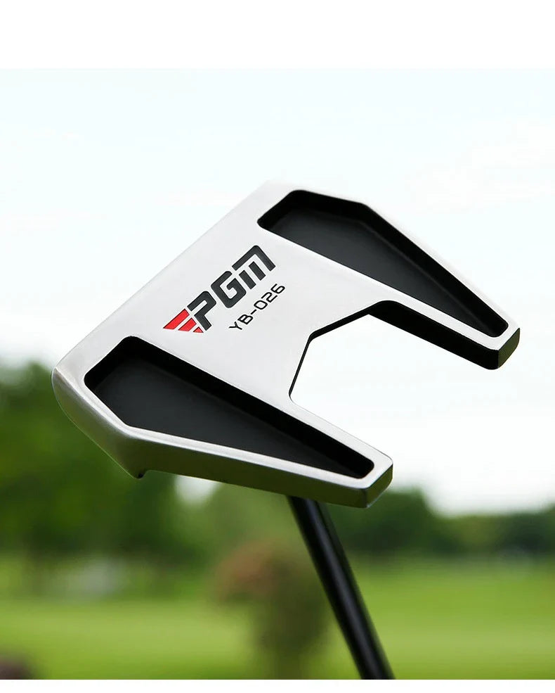 Premium golf putter with low centre of gravity for stable, consistent putting on the green