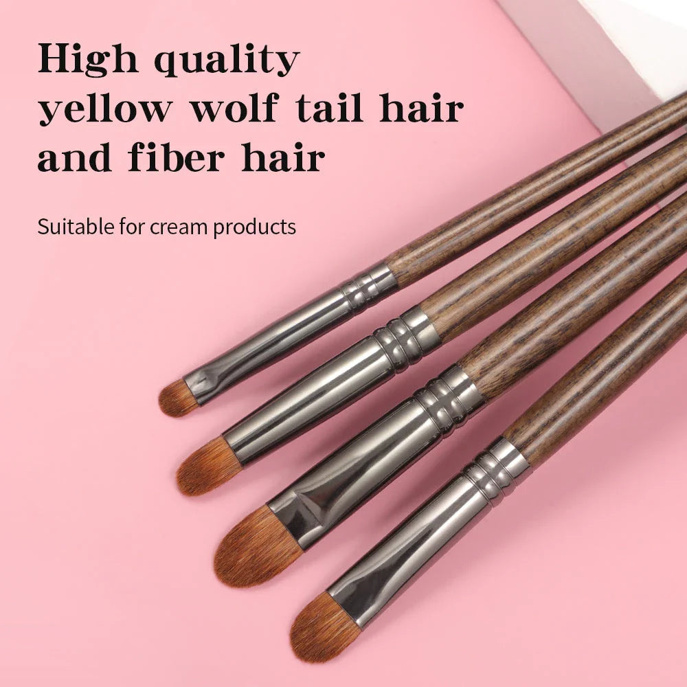 A 22-piece premium makeup brush set with high-quality synthetic and goat hair bristles for a smooth, even application and professional-level results.