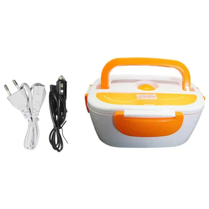 Portable electric heating lunch box with 1.2-litre capacity, perfect for busy Britons on the go