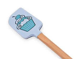 Stylish silicone spatulas in assorted cartoon designs, great for cooking and baking tasks