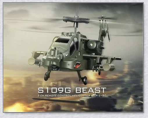 GiftHome UK Advanced Military-Style RC Helicopter - High-Performance Aerial Maneuvers