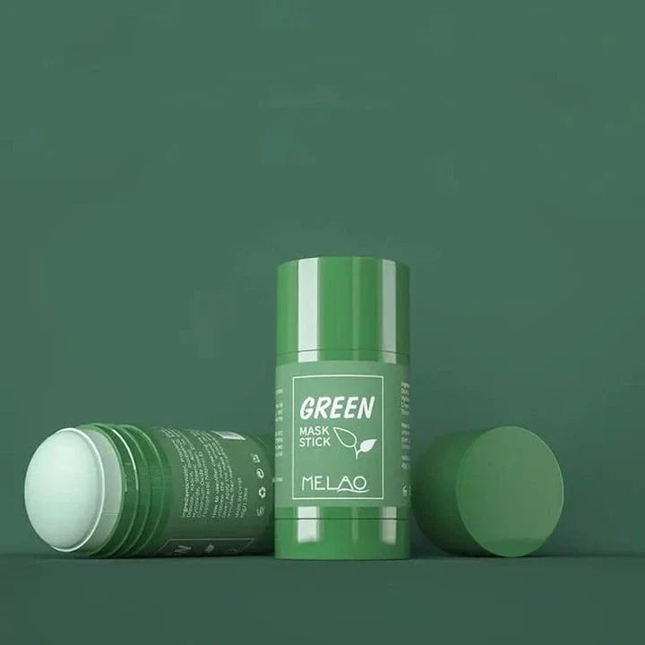 Revitalising Green Tea Mud Mask Stick - Deeply Cleansing and Nourishing Facial Treatment