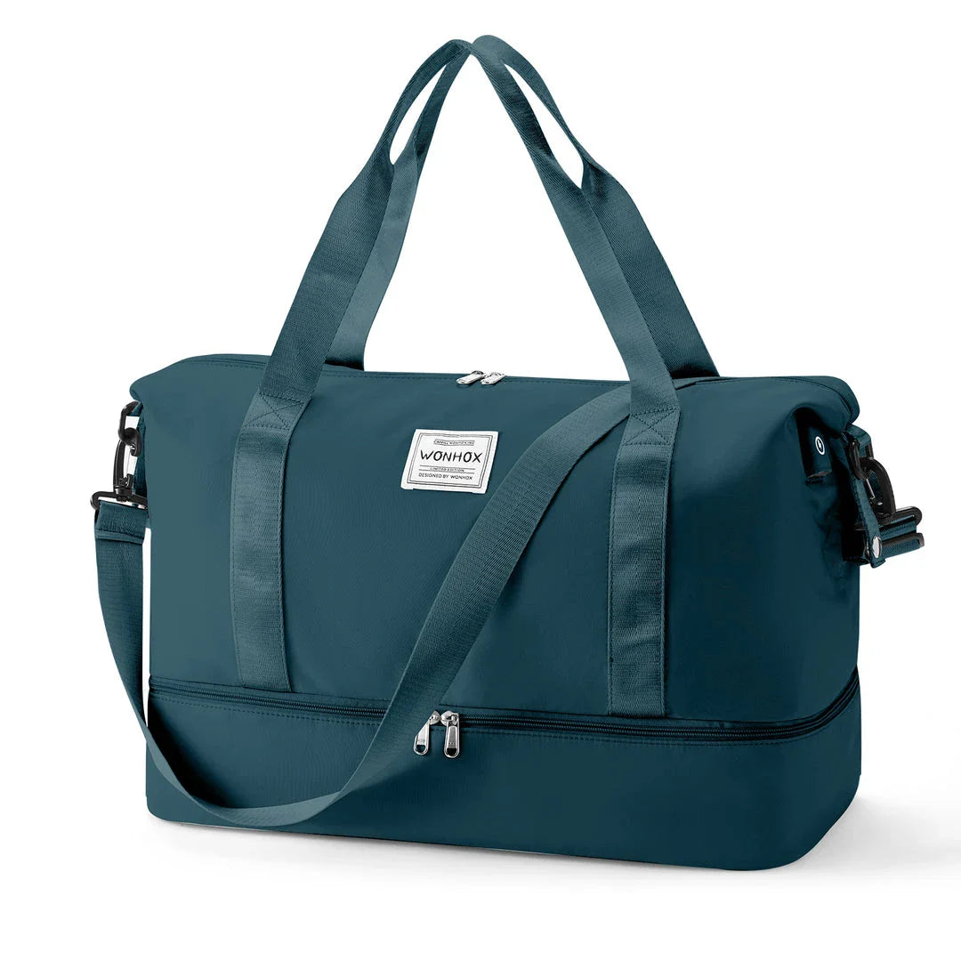 Large Expandable Travel Duffel Bag in Pink - A versatile and durable companion for any journey