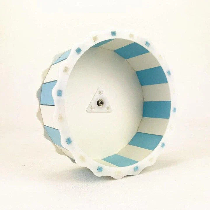 Premium PVC Hamster Wheel with 14.5 cm diameter for energetic exercise and activity