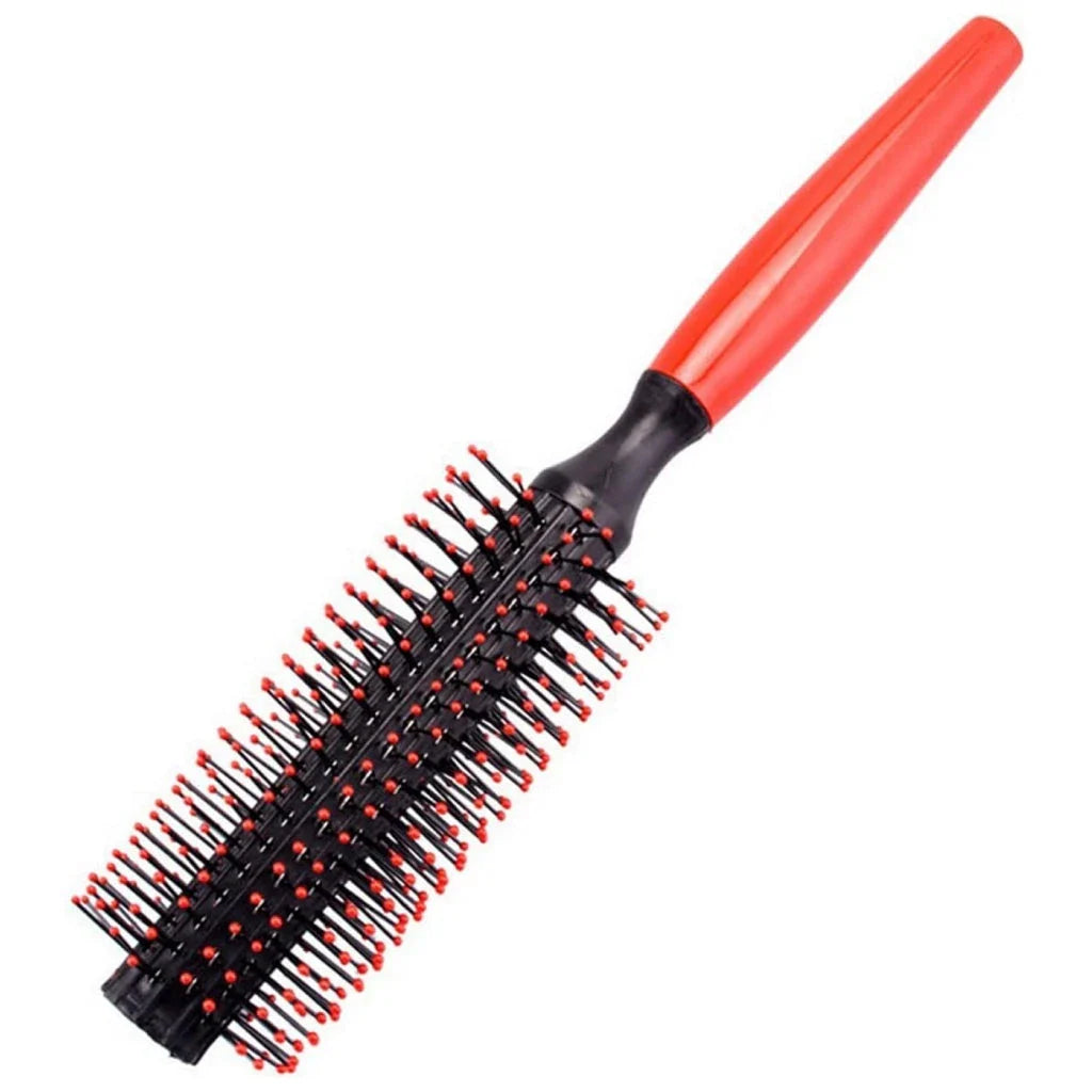 Professional Plastic Curling Hair Brush for creating beautiful, salon-worthy hairstyles at home