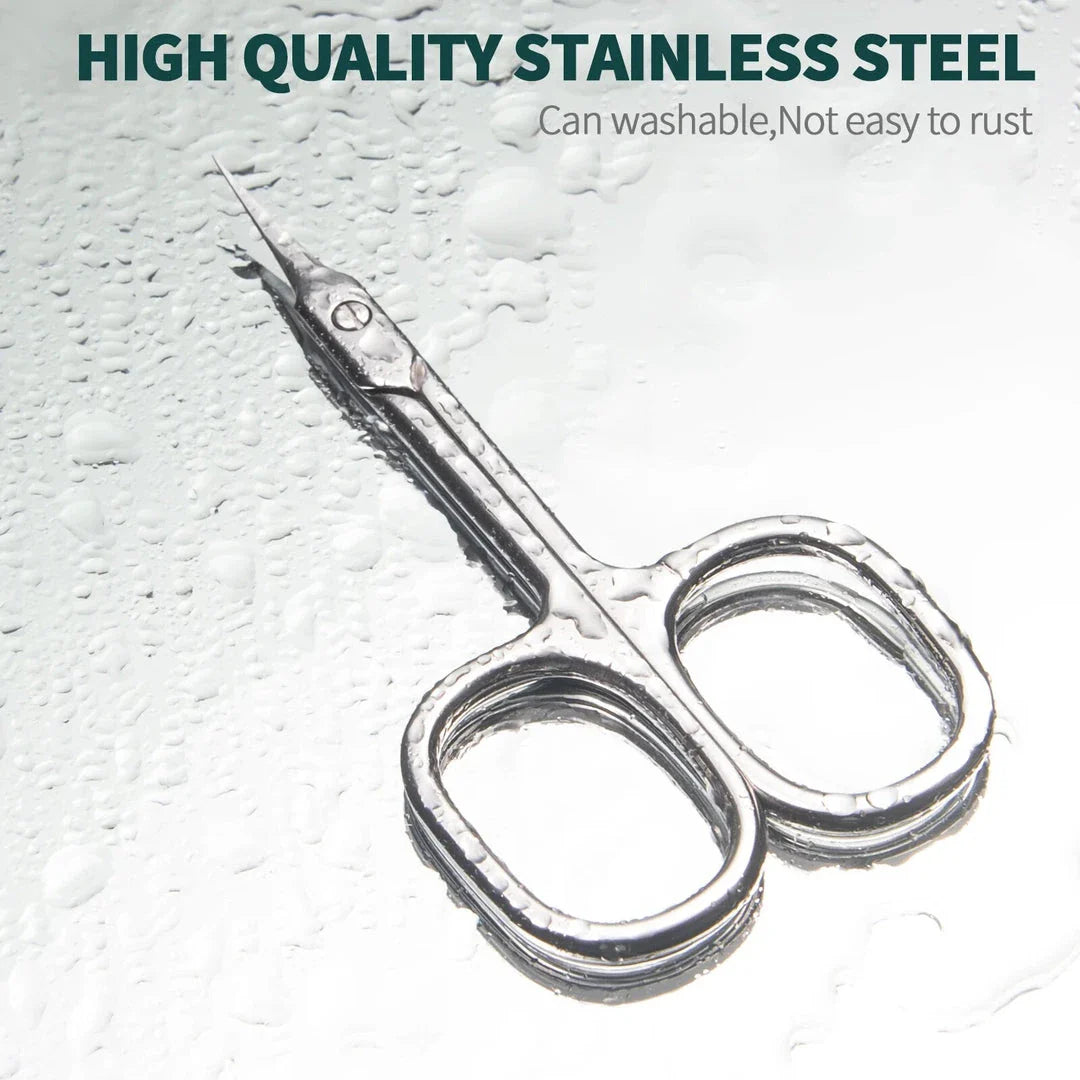 Precision Cuticle Scissors with polished blades and comfortable grip for professional-quality nail care