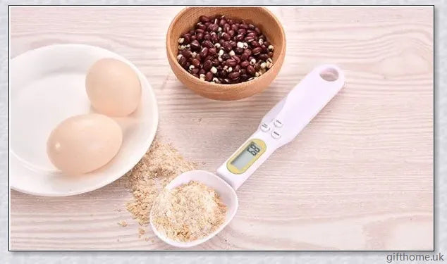 Precision Digital Kitchen Measuring Spoon with LCD Display - Accurately Measure Ingredients for Cooking and Baking