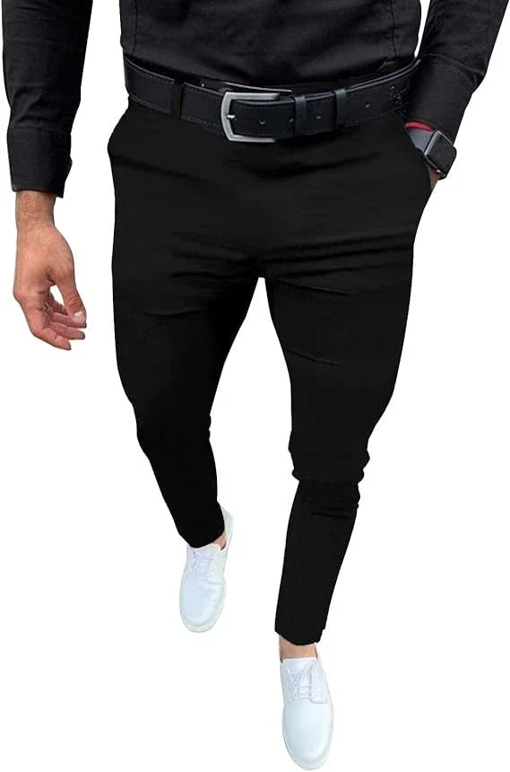 Casual ankle-length pants with stylish button details, available in a range of versatile colours