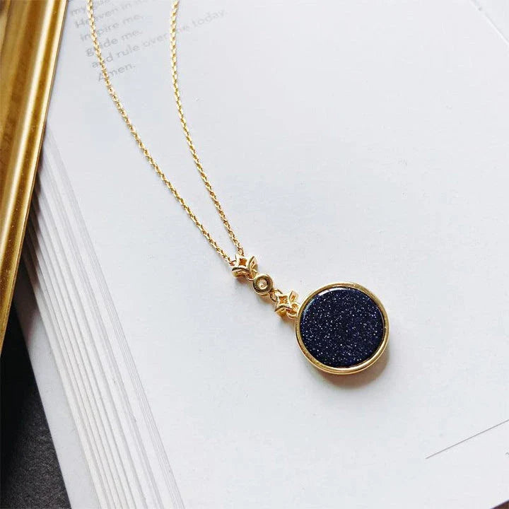 Elegant silver necklace with diamond detailing, geometric pattern, and adjustable length
