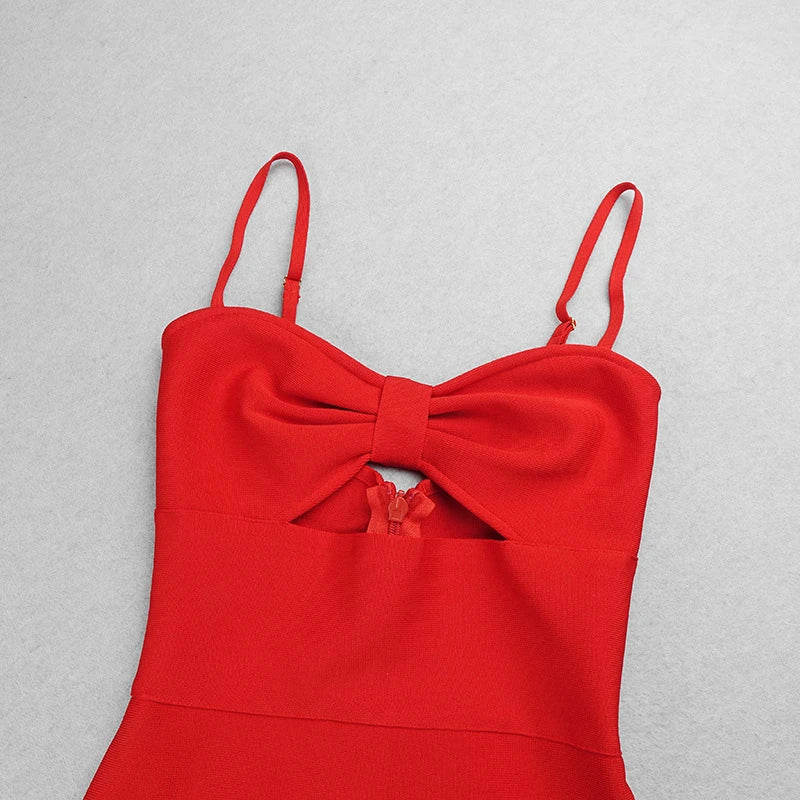 A captivating halter neck bandage dress in a range of solid colours, perfect for parties, clubs, and special events