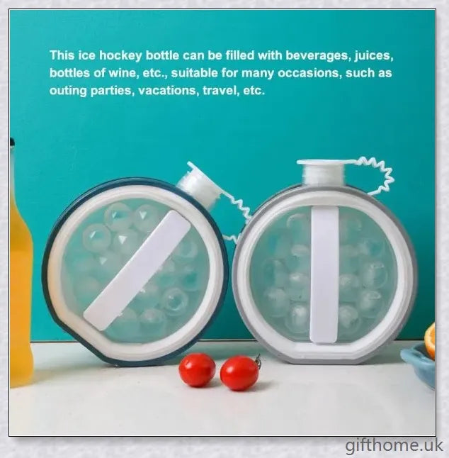 Premium 2-in-1 Ice Ball Maker with durable, leak-proof design for effortless cocktail chilling